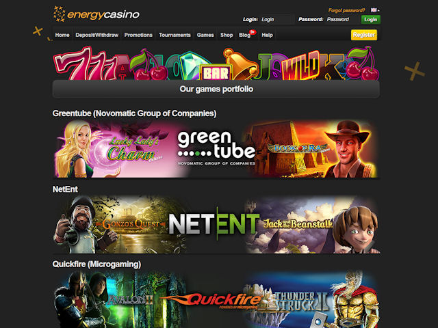 EnergyCasino screenshot 2